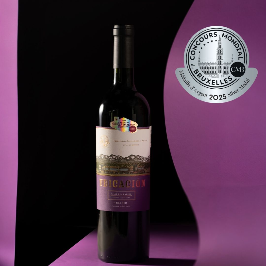 Malbec 2020 de Ubicacion Wines 12 meses en barrica de roble americano - Mendoza, Argentina