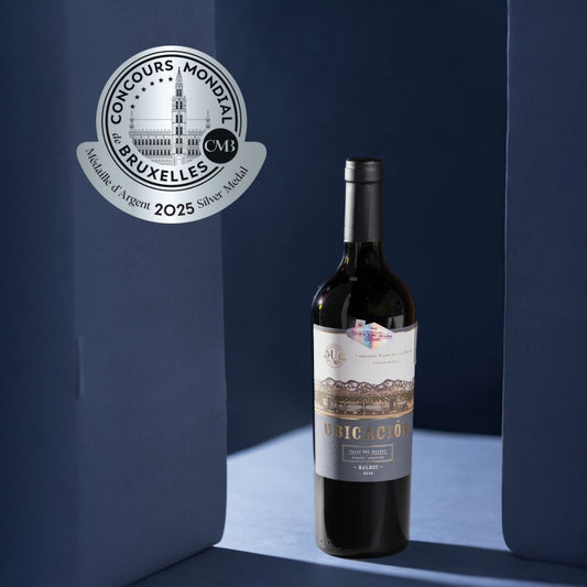 Paquete CMB2025 con Malbec 2020 de Ubicacion Wines - Mendoza, Argentina
